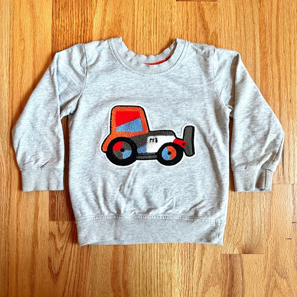 Tractor Appliqué Sweatshirt